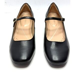 Easy Spirit Women's Janica Mary Jane Block Heel Pumps Black Size 7M NWT/BOX